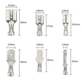 thumbnail image 3 of 270 piezas de terminales eléctricas, conectores de cable en T, macho y hembra., 3 of 5