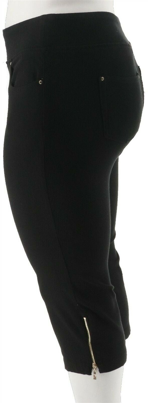 belle by kim gravel flexibelle cropped jeans