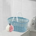 thumbnail image 4 of Luoshdecor Plastic Shower Caddy Basket with Handle,Cleaning Supply Storage Organizer Lightweight for College Dorm Bathroom, 4 of 6