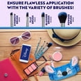 thumbnail image 4 of Set de brochas de maquillaje Disney Stitch Fluffy con diadema y funda, 4 of 5