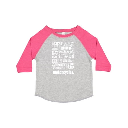 

Inktastic Motorcycle Rider Quote Gift Toddler Boy or Toddler Girl T-Shirt