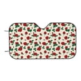 thumbnail image 6 of Lsque Rose Flowers Car Windshield Sun Shade | Accordion Folding Style Auto Shade for Car Truck SUV Van | Blocks UV Rays Sun Visor Protector | Small, 6 of 7
