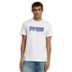 thumbnail image 3 of Playera Puma ESS LOGO LAB Tee para Hombre 692026-02 blanco M, 3 of 5