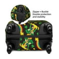 thumbnail image 2 of Honeii Happy St. Patrick's Day Elastic Luggage Cover, featuring double-sided printing, is the ideal companion for travel, business trips, and daily use(not included suitcase )-Medium, 2 of 7