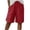 Wine #48, variant on KDDYLITQ Shorts for Women Side Slit Drawstring Sweat Pants Elastic High Waisted Wide Leg Baggy Trousers Knee Length Cotton Linen Athletic Work Bottoms with Pockets Light Blue M