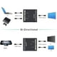 Interrupteur HDMI 4K Répartiteur HDMI, Commutateur HDMI Bidirectionnel 1 en 2 Out Ou 2 en 1, Répartiteur de Commutateur HDMI Prend en Charge 4K 3D HD 1080P – image 2 sur 5