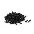 thumbnail image 5 of M3x10mm Fully Thread Hex Socket Head Knurled Cap Screw Bolt Black 100pcs, 5 of 5
