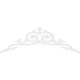 thumbnail image 2 of Ekena Millwork 72"W x 24"H x 1"P (8/12) Pitch Baile Architectural Grade PVC Gable Pediment, 2 of 5