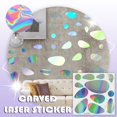 thumbnail image 2 of Yeetfub Peel And Stick Tile Decals Clearance Rainbow Lasers Cobblestones Wall Stickers Combination Stickers Home Wall Stickers Personality Practical Decorations, 2 of 7