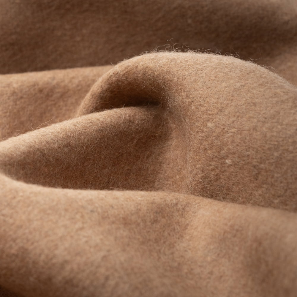 Arcturus Military Wool Blanket - 4.5 lbs, Warm, Thick, Washable, Large 64" x 88" - Great for Camping, Outdoors, Sporting Events, and Survival Kits (Camel)