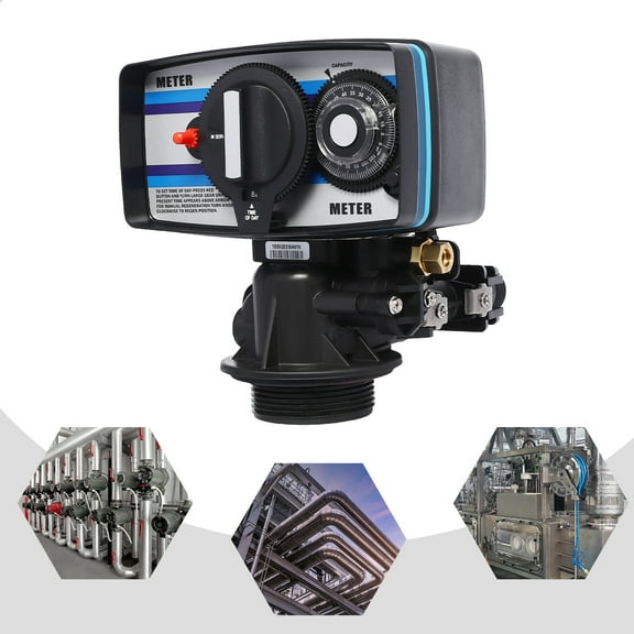 Automatic Fleck 5600SM Flow Control Timer Valve For Water Filter Softener Resin