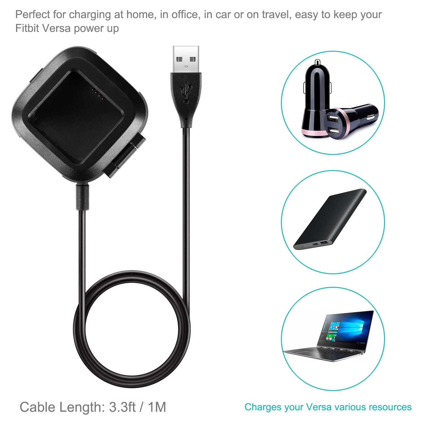 fitbit versa charger walmart