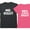 MR Heather Dark Gray / Mrs Pink, variant on Mr Right Mrs Always Right Husband & Wife Funny Matching Couple T-shirt Set MR Black Medium / Mrs Pink Small