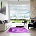 thumbnail image 6 of Ahgly Company Indoor Square Patterned Violet Purple Area Rugs, 5' Square, 6 of 6
