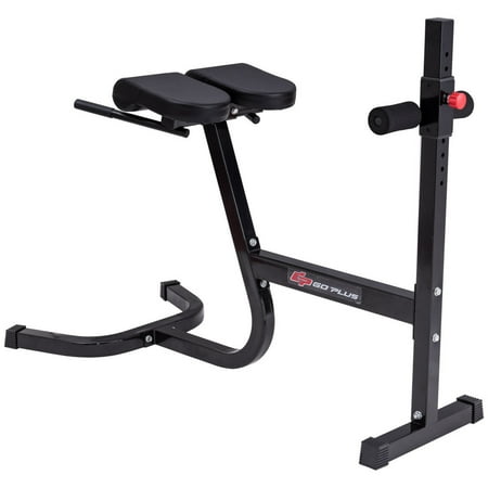 Goplus Roman Chair Hyperextension Bench Back Abdominal Exercise