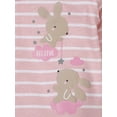 thumbnail image 4 of Wonder Nation Baby Neutral Zip Up Sleep ‘N Play Footed Pajamas, 2-Pack, Sizes Newborn - 6/9 Months, 4 of 8