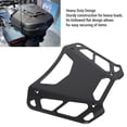 thumbnail image 4 of Top Case Rack, Black Matte Finish Motorcycle Rear Luggage Rack Sturdy  for Travel, 4 of 7
