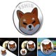 thumbnail image 4 of Creative Iron Coin 2021 Dog con funda protectora, regalo de coleccionista Plata perfke Monedas conmemorativas, 4 of 9