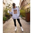 thumbnail image 6 of In My Football Mom Era Hoodie for Women Retro Game Day Sweatshirt, Gray Hoodie, M, 6 of 8