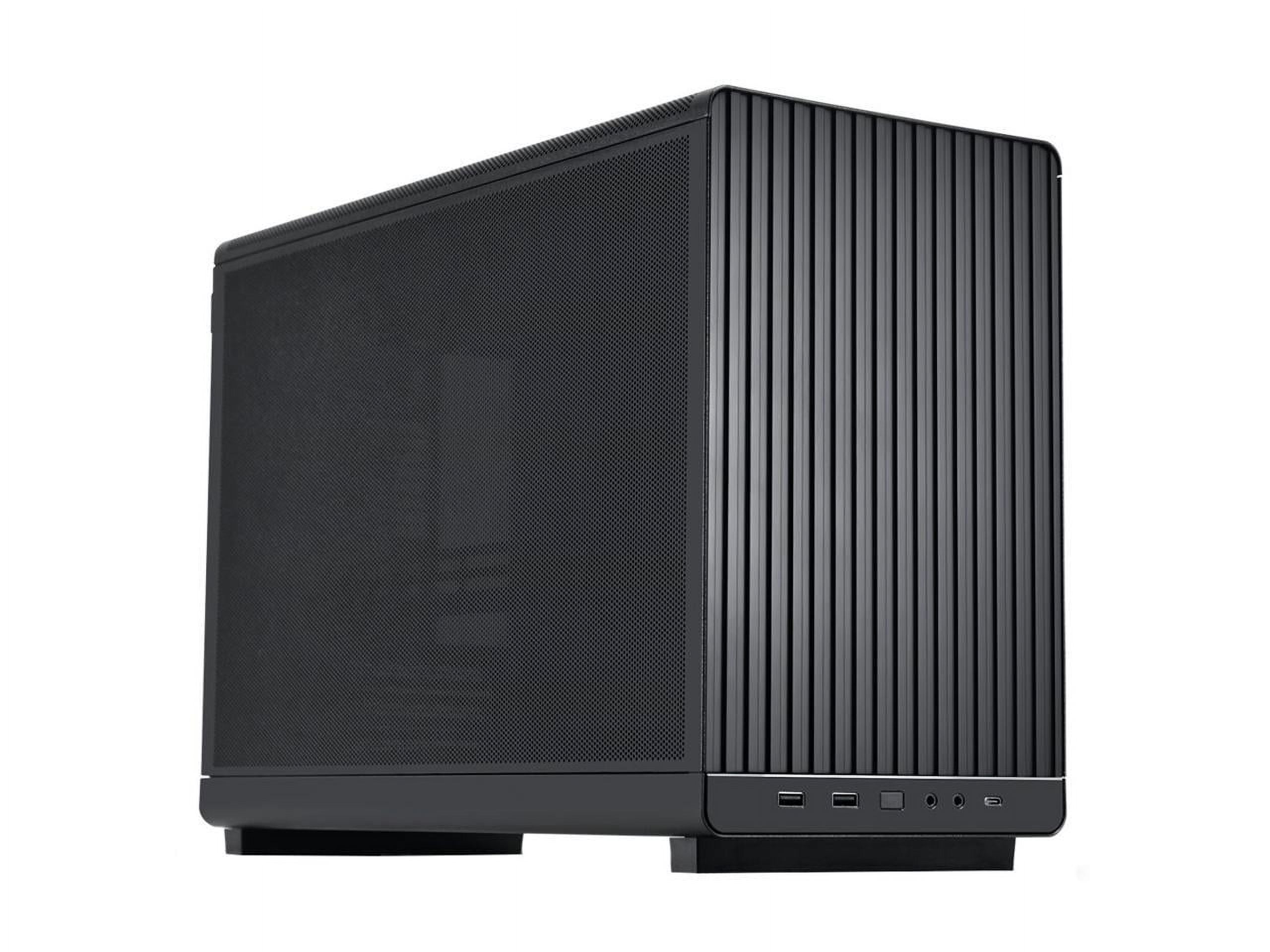 LIAN LI A4-H2O Mini-ITX Case, Black SPCC/Aluminum, PCI4.0 Riser