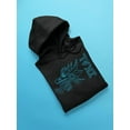 thumbnail image 3 of Serpent Head With An Ikal Text Hoodie Men -Ikal Designs, Male Small, 3 of 4