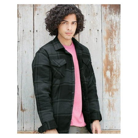 Burnside Outerwear Quilted Flannel Jacket
