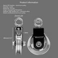 thumbnail image 3 of lanema Smooth Pulley Fitness Cable Aluminum Pulley Gym Wheels Equipment Replacement High Temperature Resistant Pulleys, 3 of 12