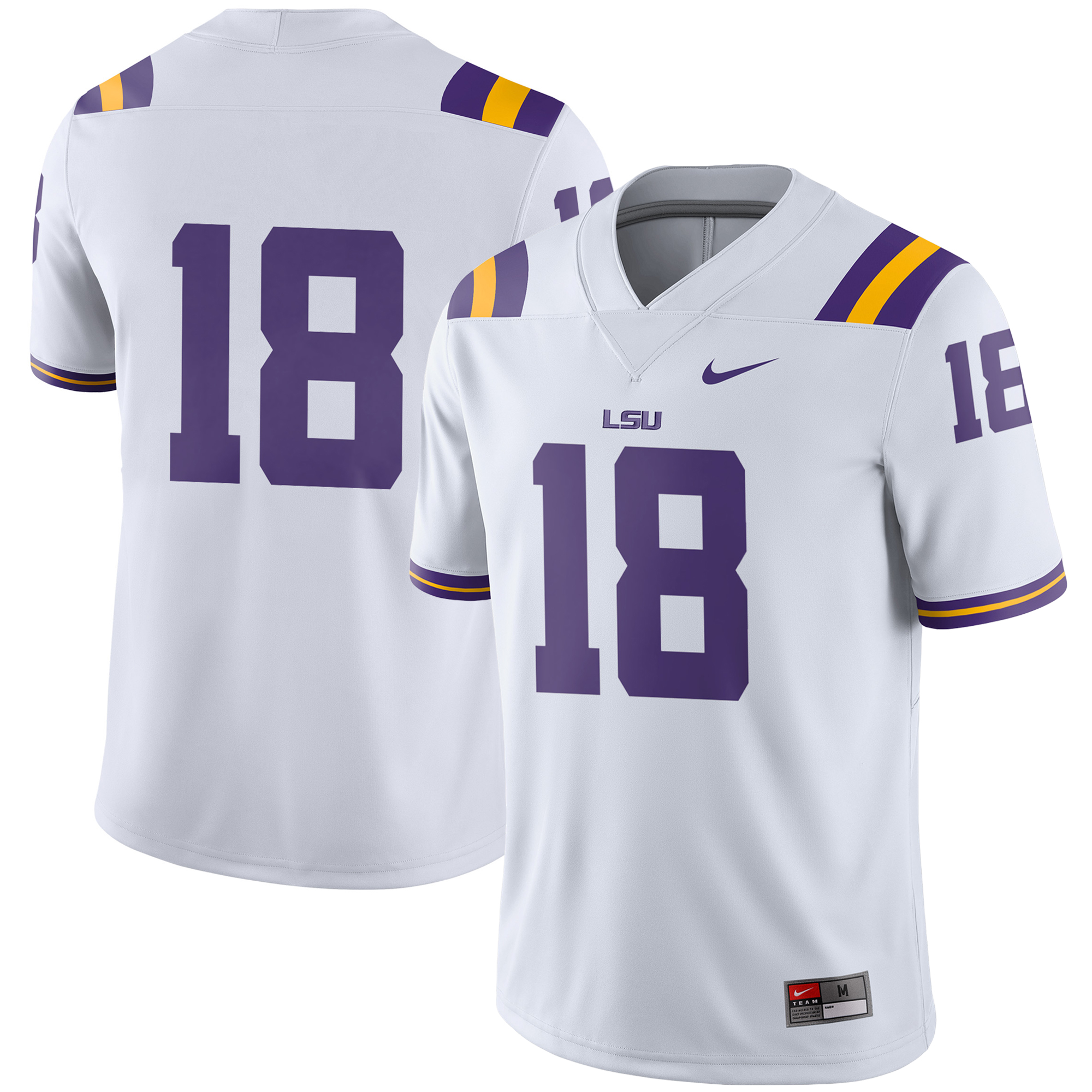 lsu 18 jersey