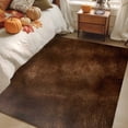 thumbnail image 4 of Vintage Wood Grain Washable Area Rug 4 x 6 ft Farmhouse Dark Brown Ombre Wood Texture, Soft Non Slip Rugs Stain Repellent Indoor Felt Carpet for Living Dining Room Bedroom Home Office, 4 of 9