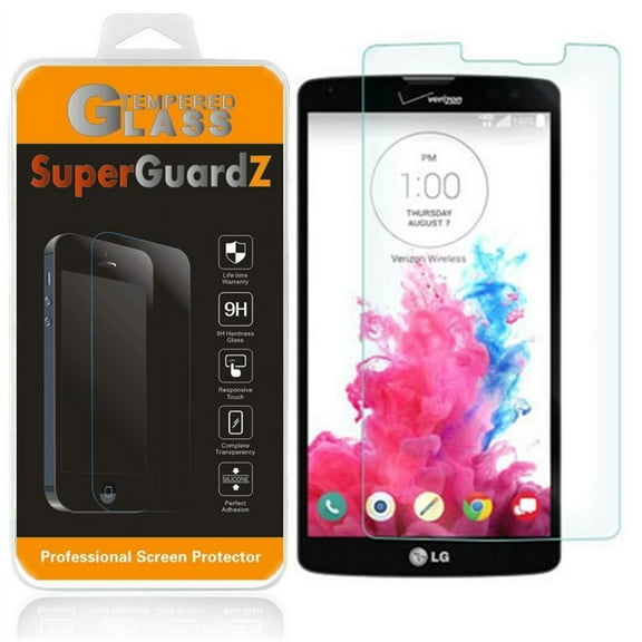 For LG G Vista 2 - SuperGuardZ Tempered Glass Screen Protector, 9H, Anti-Scratch, Anti-Bubble, Anti-Fingerprint