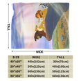 thumbnail image 4 of Manta de franela de dibujos animados del Rey León, suave y acogedora manta de felpa para todas las estaciones para niños y niñas, manta cálida y ligera para sofá cama o sofá de 50 x 40 pulgadas, 4 of 8