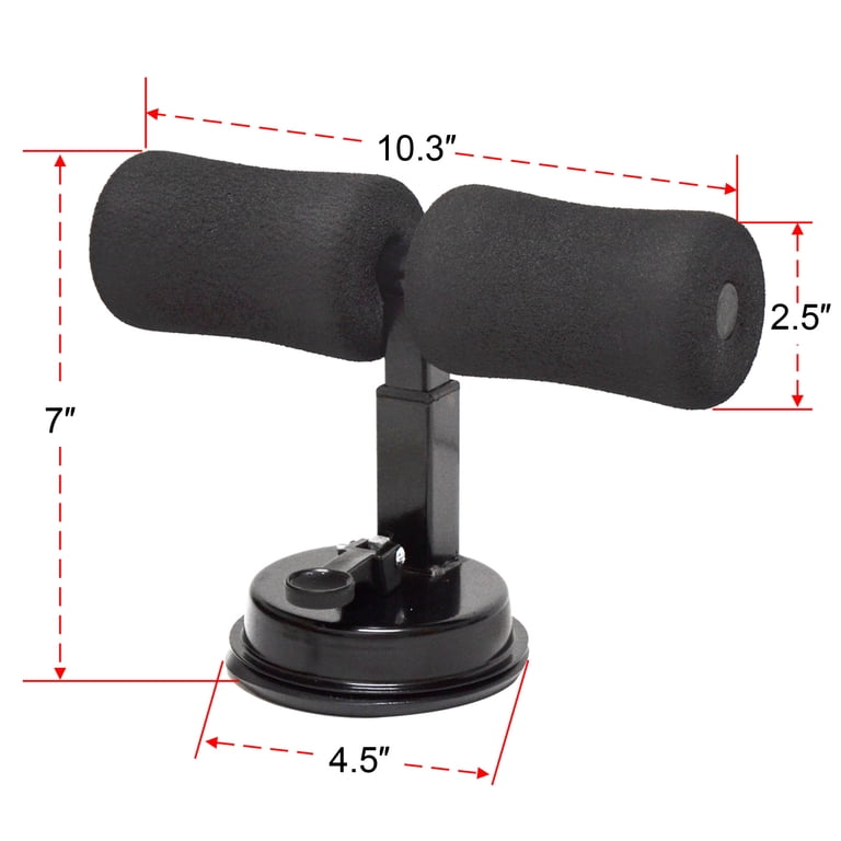 Taozoey Fitness Portatile Sit-Up Bar, Barra Sit Up Autoaspirante - 5