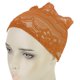 thumbnail image 5 of Cómodo y transpirable sombrero con parte inferior de encaje musulmán pañuelo en la cabeza decoración suministros religiosos (naranja), 5 of 8