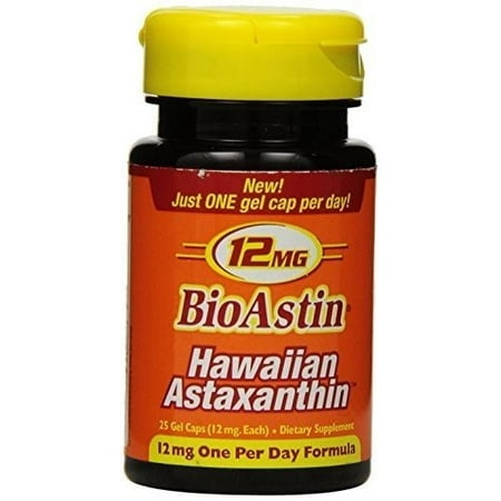 Nutrex Hawaii Bioastin Astaxanthin 12mg, 25 Ct