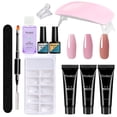 thumbnail image 2 of 11-Piece Nail Extension Gel Set S232-02N - Nail Extension Starter Kit for Beginners, 3 Colors X 15Ml, Sets & Kits Easter Mother'S Day Nail Extension Makeup Organizers, 2 of 7