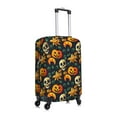 thumbnail image 3 of Uemuo Halloween Skull Printed Washable Luggage Cover - Fashion Suitcase Protector Fits 18-32 Inch Luggage -Small, 3 of 9