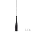 thumbnail image 1 of Dainolite 418LED-121P-MB 5 Watts LED Pendentif et 44; Noir Mat - 12 x 2.75 x 2.75 Po., 1 of 1