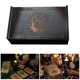 thumbnail image 2 of Wood Tarot Card Storage Case Push Pull Tarot Cards Storage Box Portable Card Container Astrologys Trinkets Box Enduring, 2 of 5