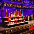 thumbnail image 1 of Kojooin LED Bar Shelf, Wall Mounted Acrylic Liquor Bottle Rack with App and Remote Control, Multicolour Lighting, 1 of 7