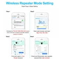 thumbnail image 6 of WiFi Extender WiFi Booster Indoor/Outdoor Repeater Signal Booster 1200Mbps WiFi Amplifier Long Range High Speed 5G/2.4G WiFi Internet Connection, 6 of 13