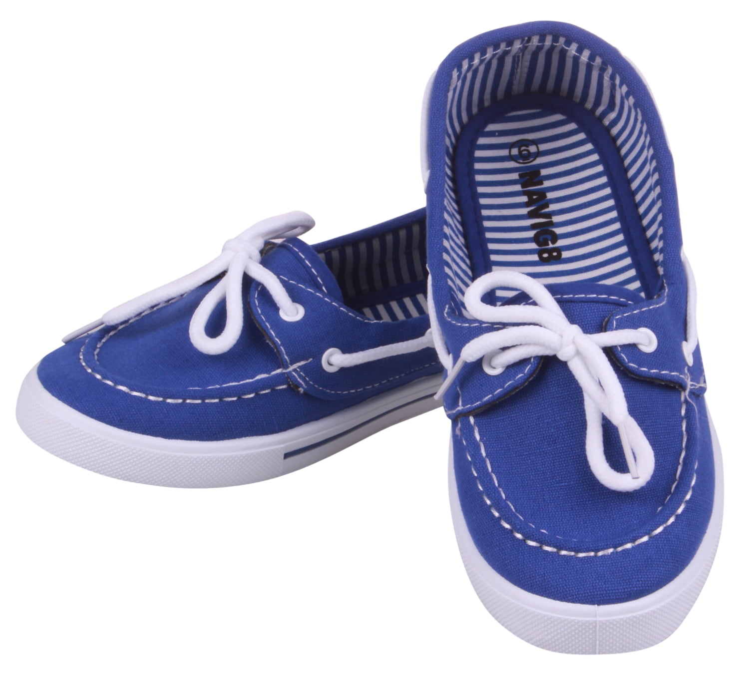 royal blue boat shoes