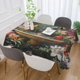 thumbnail image 5 of YAZAOO Square Tablecloth Colorful Birds Pattern Pattern Tableclothes, 5 of 9