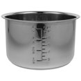 thumbnail image 1 of Olla de cocción interior gruesa Olla interior de acero inoxidable Olla interior para arrocera Suministro, 1 of 7