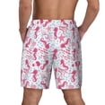 thumbnail image 4 of Balery Seahorse and Starfish Mens Swim Trunks Swim Shorts for Men Quick Dry Inseam Beach Shorts with Compression Liner Pocket-X-Large, 4 of 9