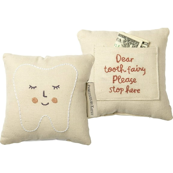 Primitives by Kathy Pink Tooth Fairy Pillow