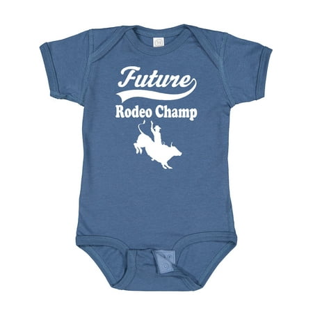 

Inktastic Future Rodeo Champ Bull Rider Gift Baby Boy Bodysuit
