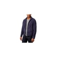 thumbnail image 1 of Calvin Klein Veste en Cuir Suédé pour Homme, Bleu, Petit, 1 of 2
