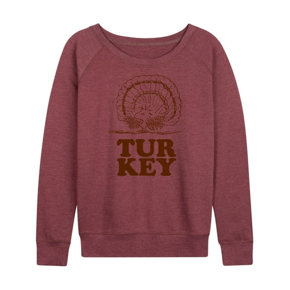 Peanuts - Woodstock Turkey - Women's Lightweight French Terry Long Sleeve Shirt