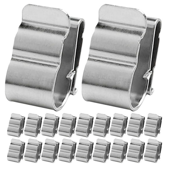 SHISUYAN 20 Pcs Clip de Faisceau pour Panneau Solaire Module Pv Gestion des Fils