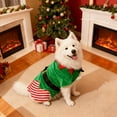 thumbnail image 3 of Leojiow 2Pcs And Green Costume Festive For Small To Large For Holiday Photo Costumes Small One Size, 3 of 6